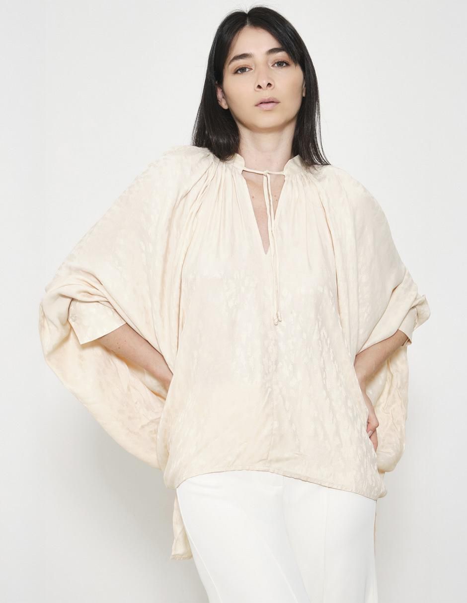 Blusa hong kong manga larga para mujer