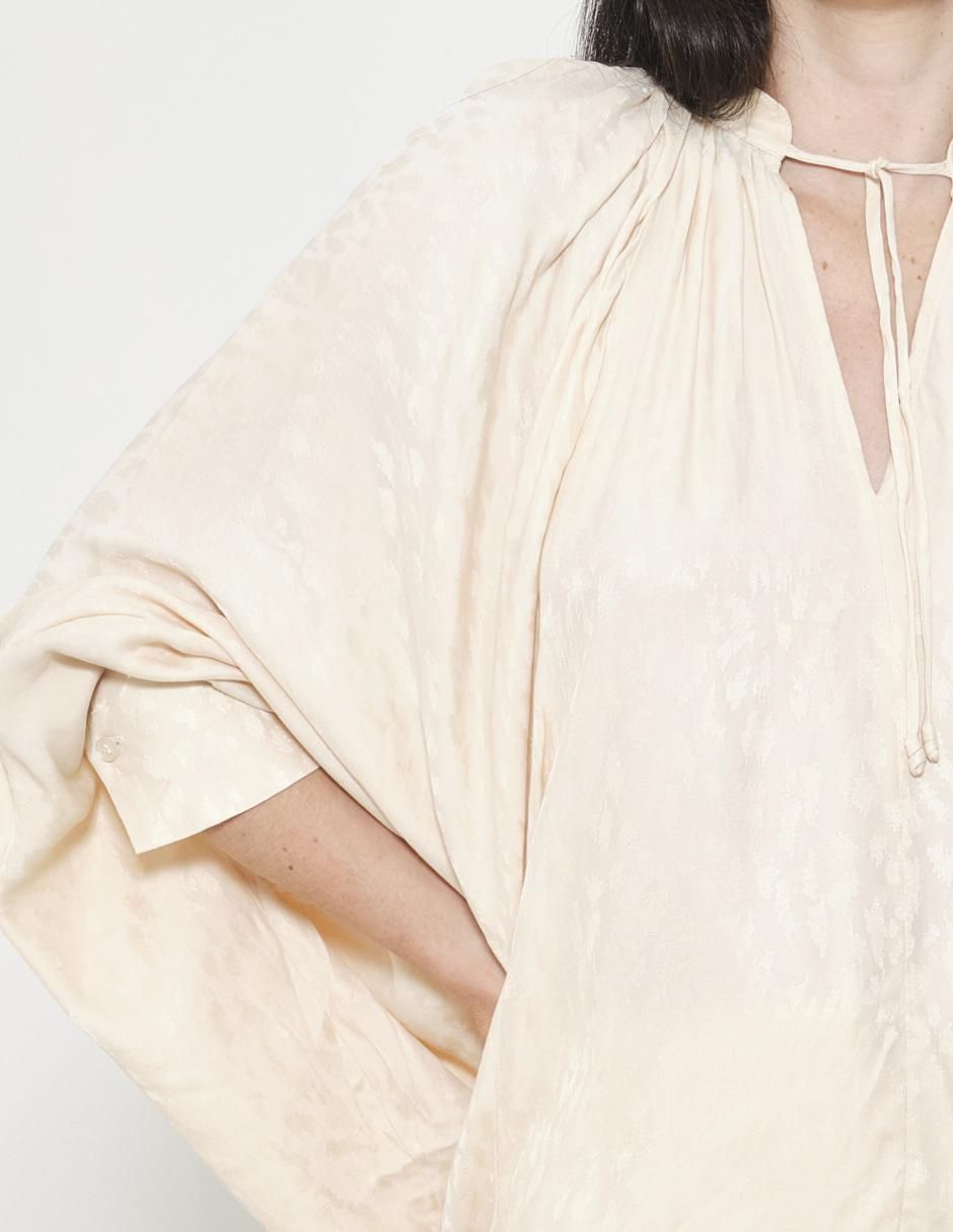 Blusa hong kong manga larga para mujer