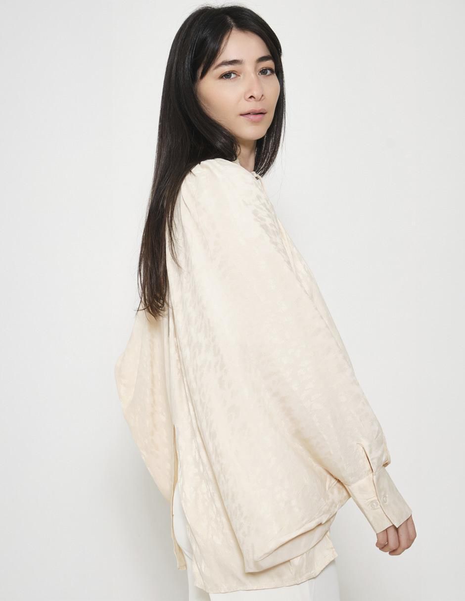 Blusa hong kong manga larga para mujer