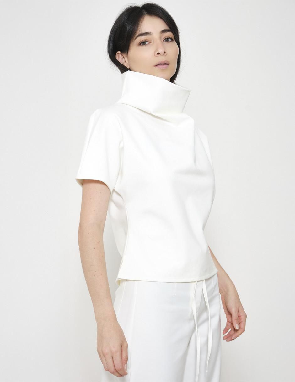 Blusa manga corta para mujer 2