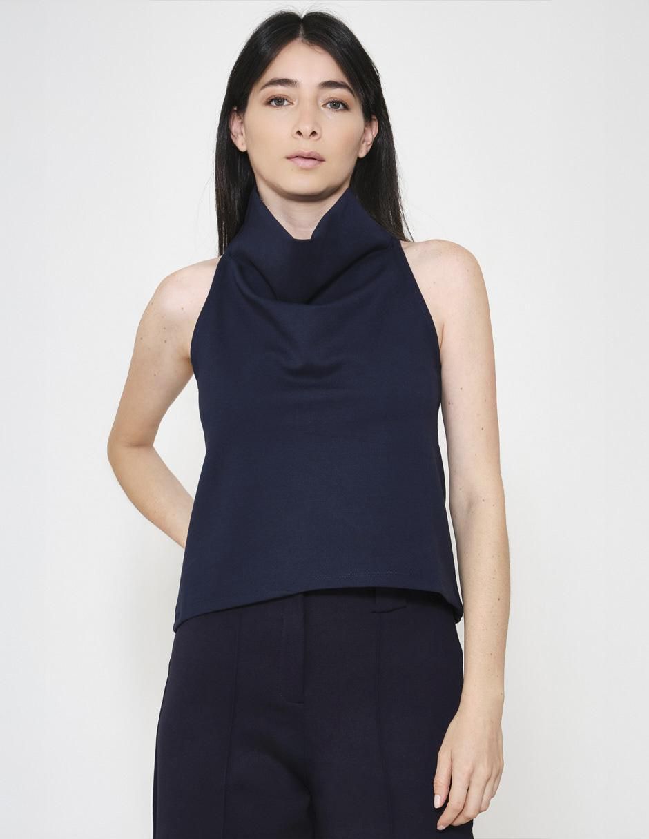 Blusa sin manga para mujer