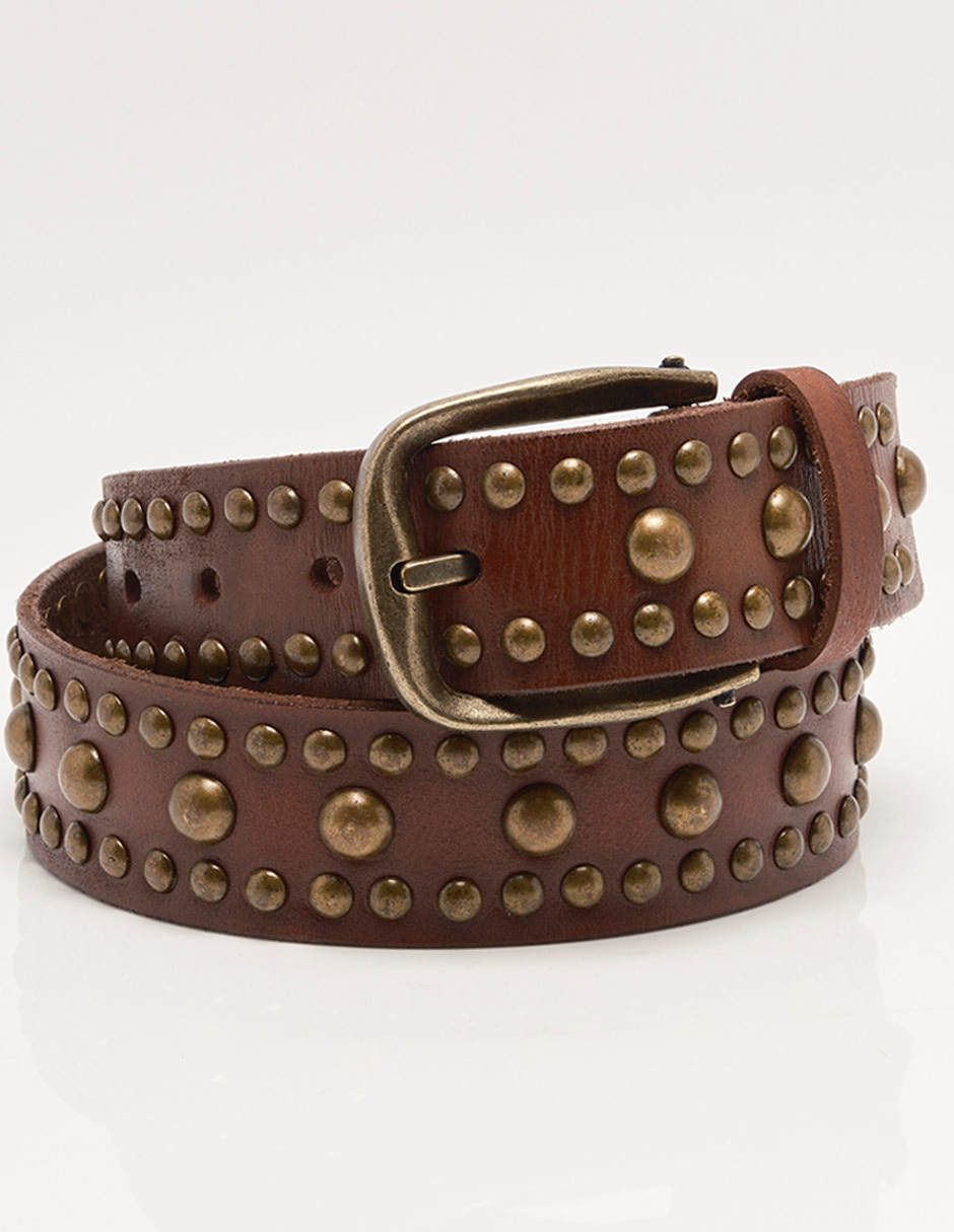 Cinturón de piel para mujer