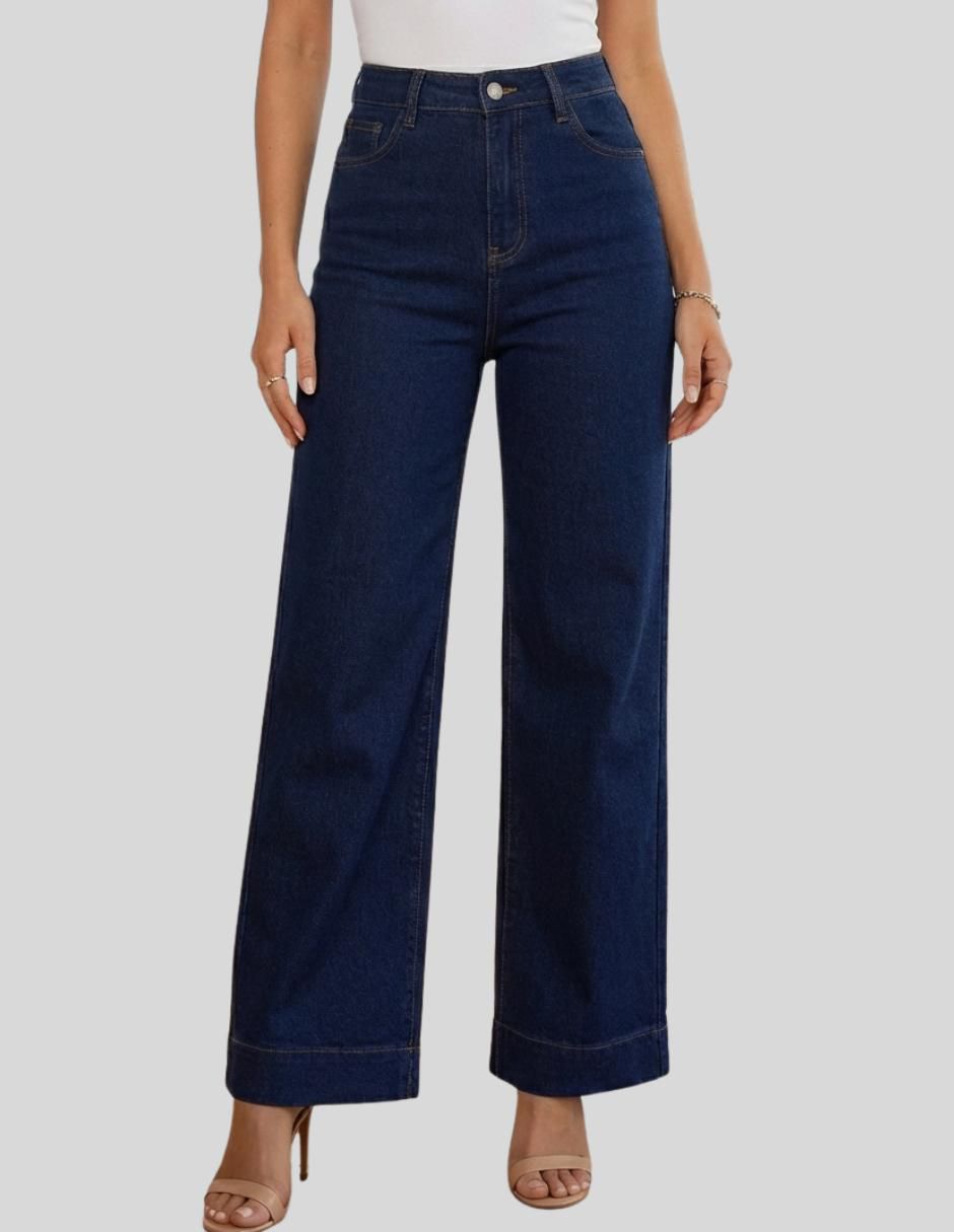 Jeans wide leg para mujer 1