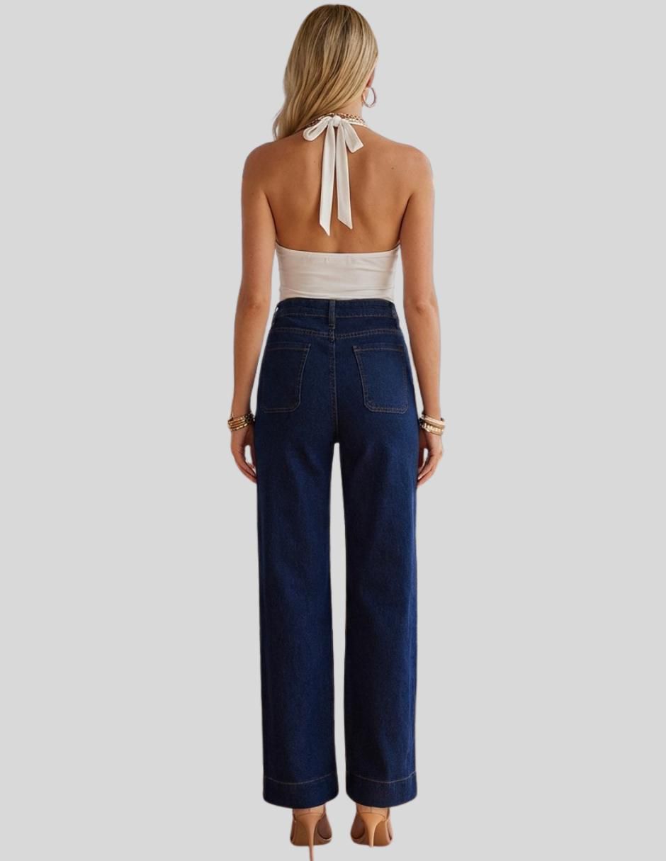 Jeans wide leg para mujer 7