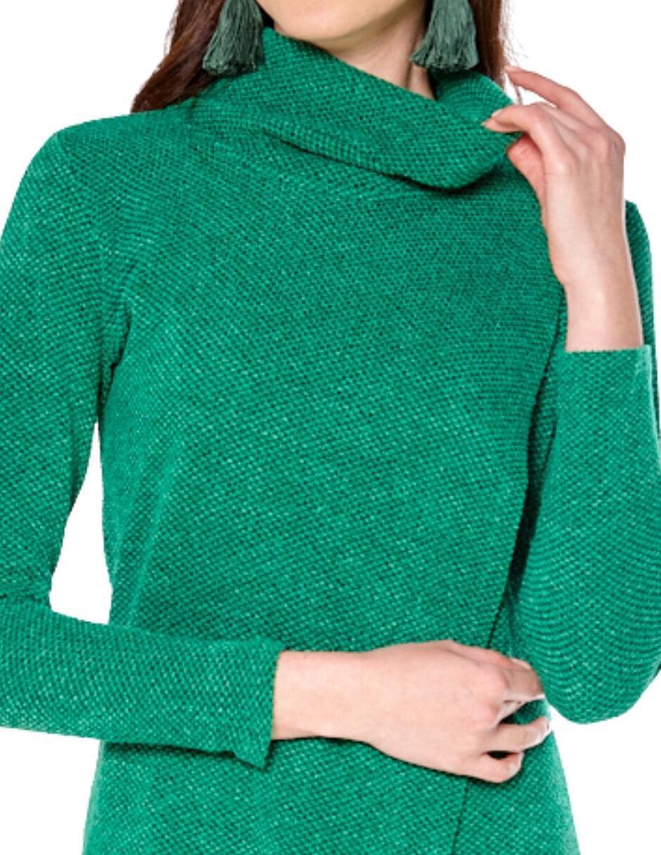 Suéter cuello alto para mujer 4