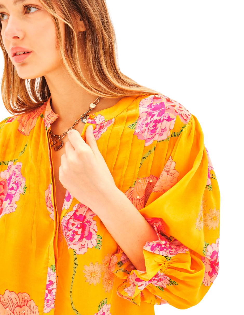 Blusa manga 3/4 para mujer 5