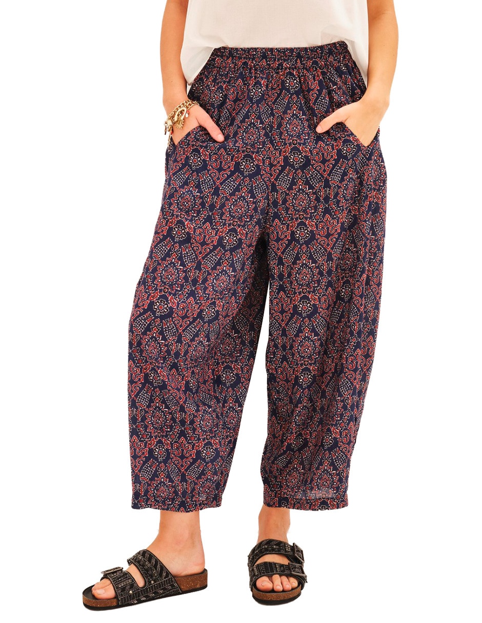 Pantalón relaxed baggy para mujer