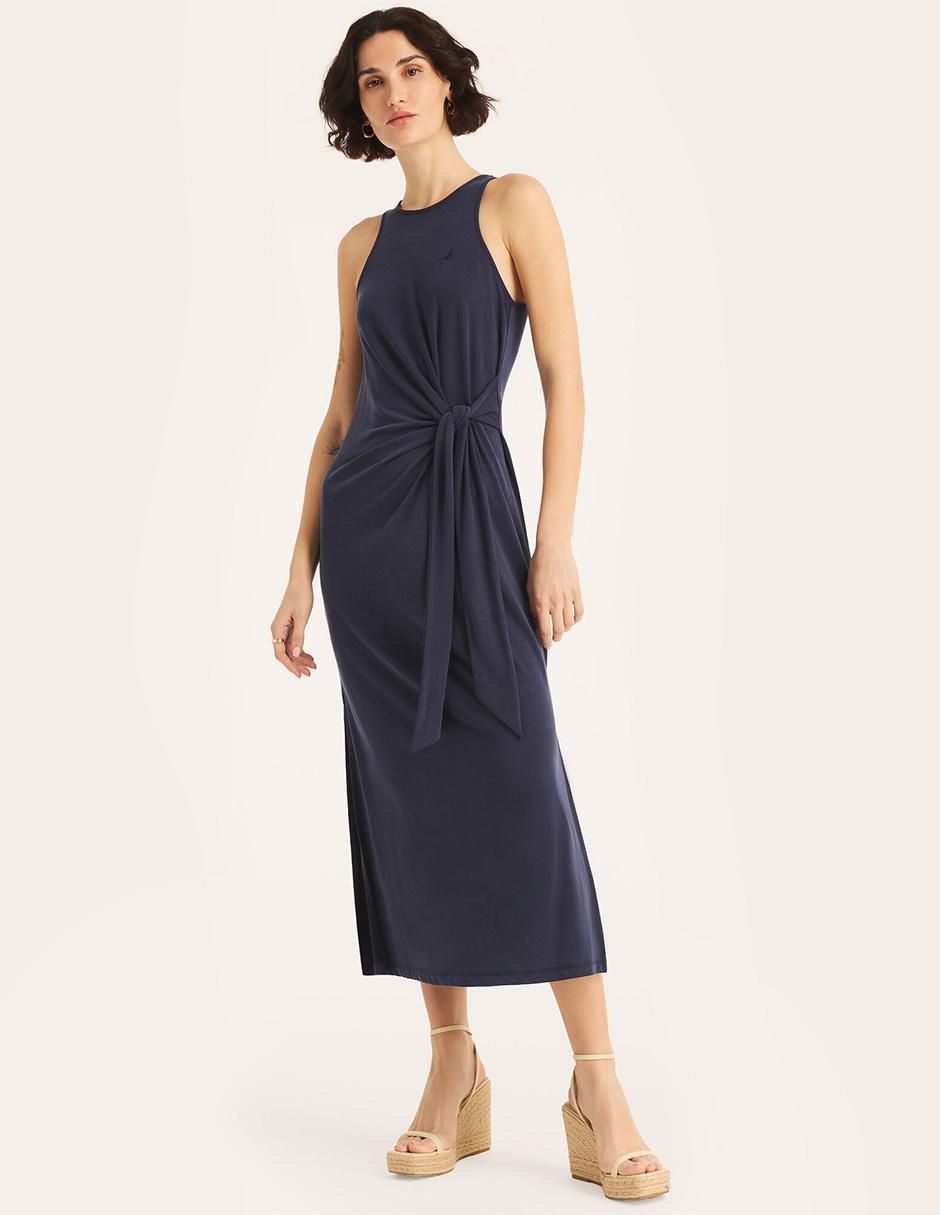 Vestido midi casual s 26 para mujer