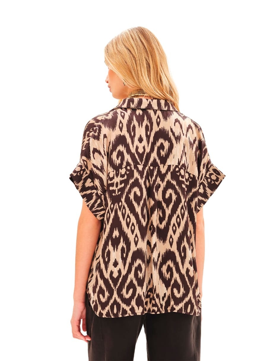 Camisa manga corta para mujer 6
