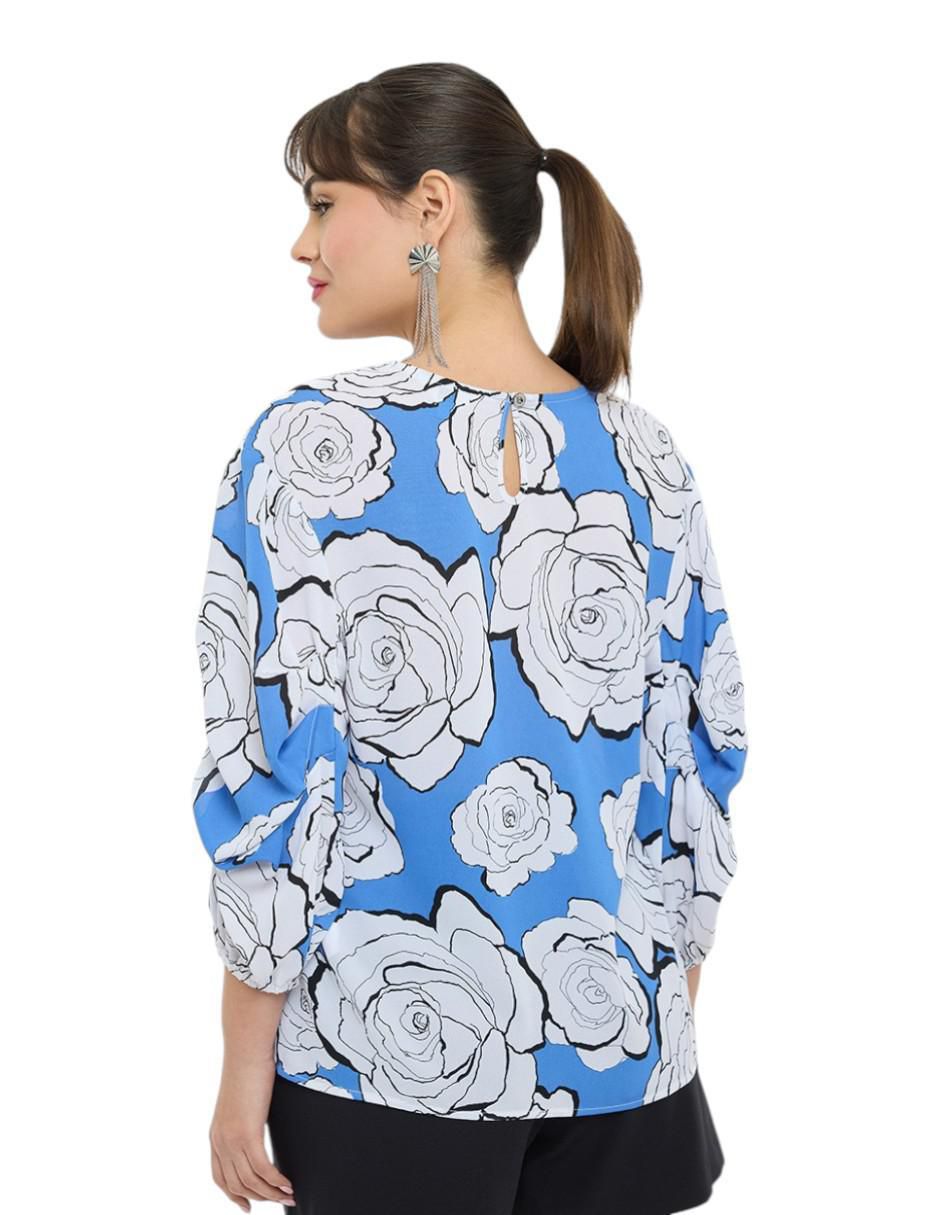 Blusa manga 3/4 para mujer 2