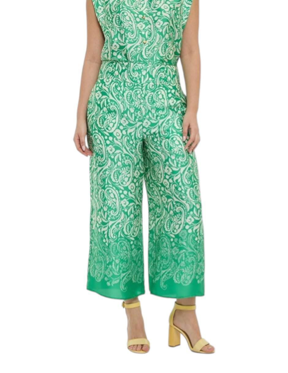 Pantalón coulotte wide leg para mujer Pantalón coulotte wide leg para mujer