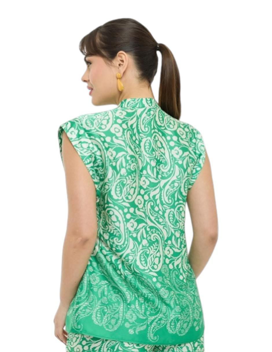 Blusa sin manga para mujer 2