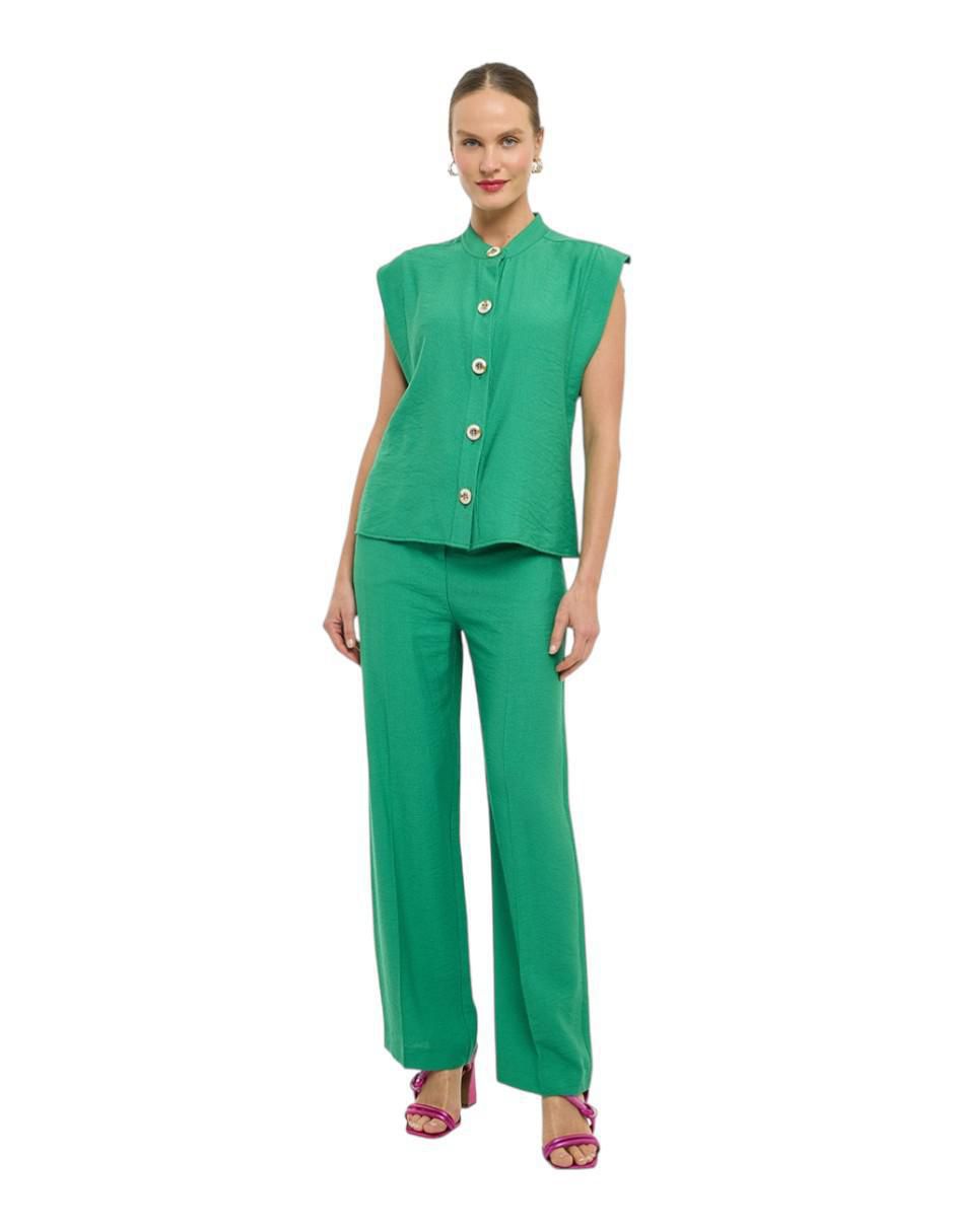 Blusa sin manga para mujer 3