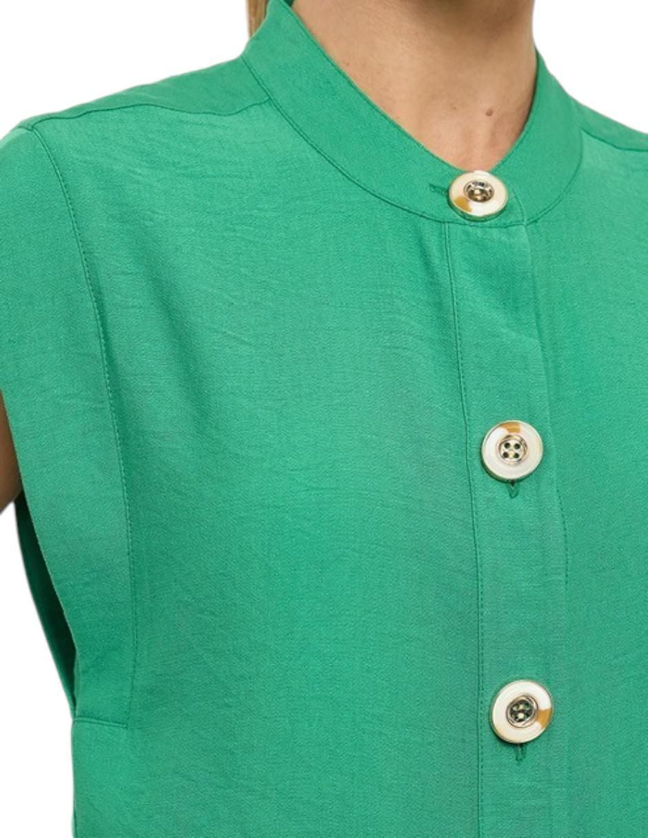 Blusa sin manga para mujer 4