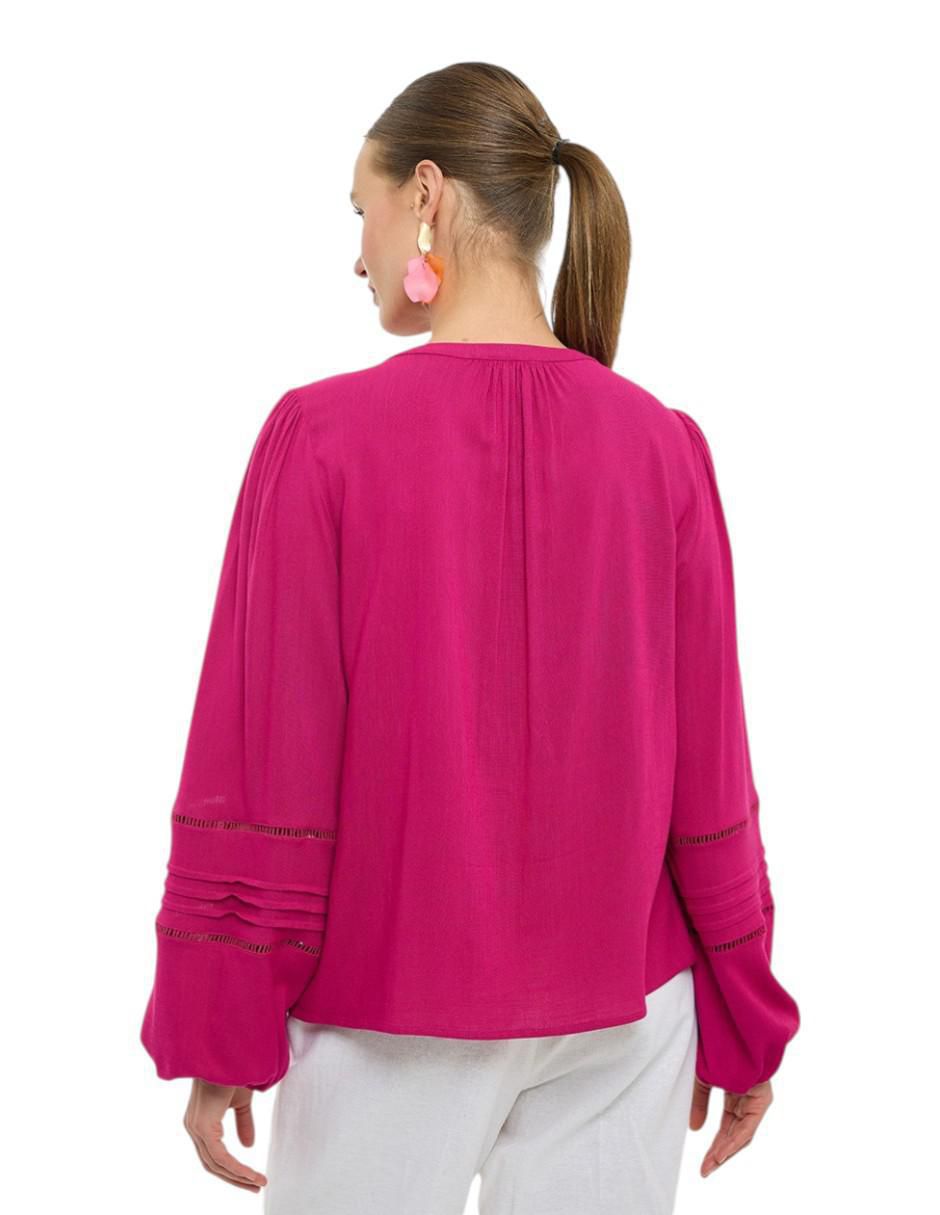 Blusa manga larga para mujer 2