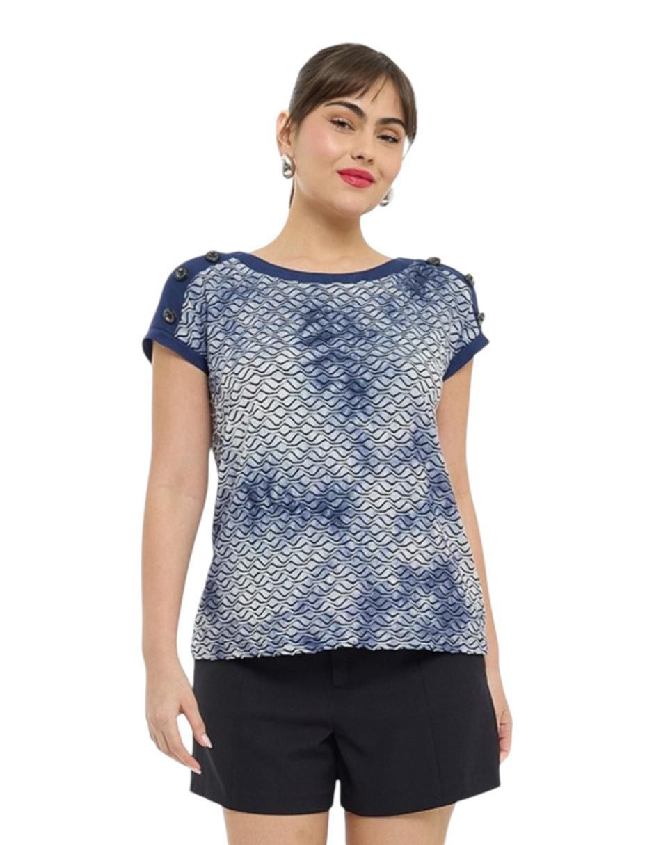 Blusa manga corta para mujer Blusa manga corta para mujer