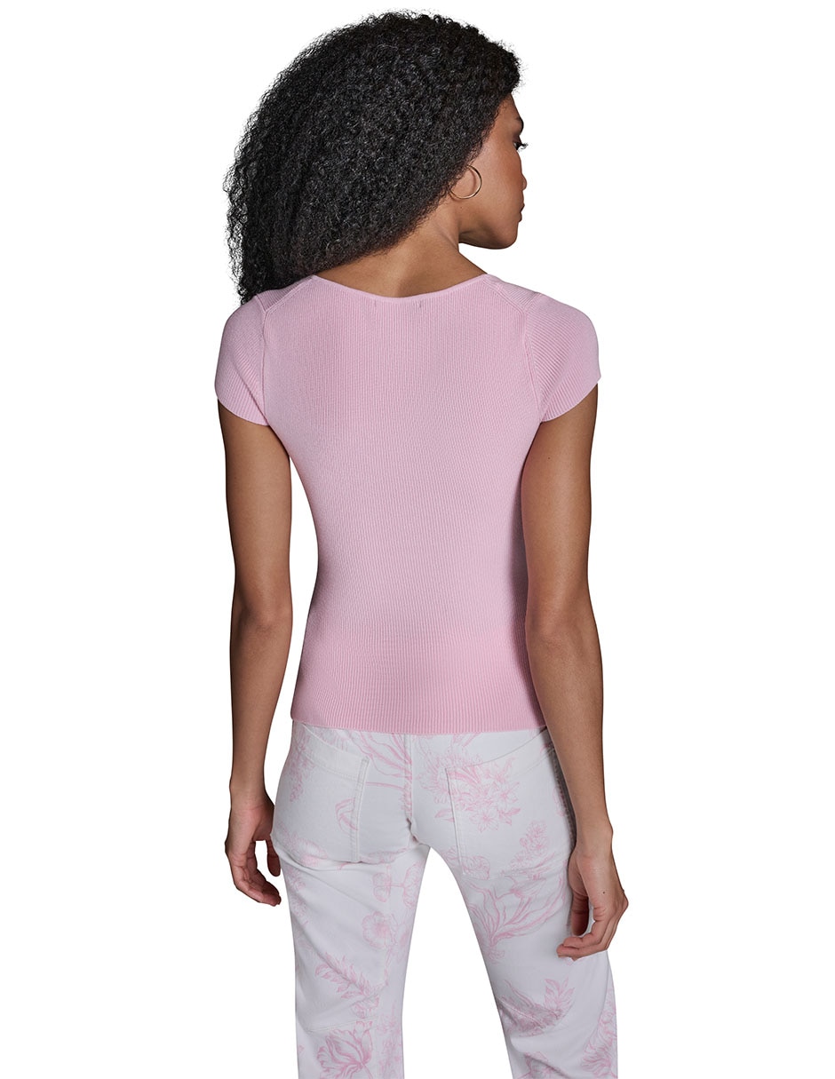Blusa Bcbg manga corta para mujer
