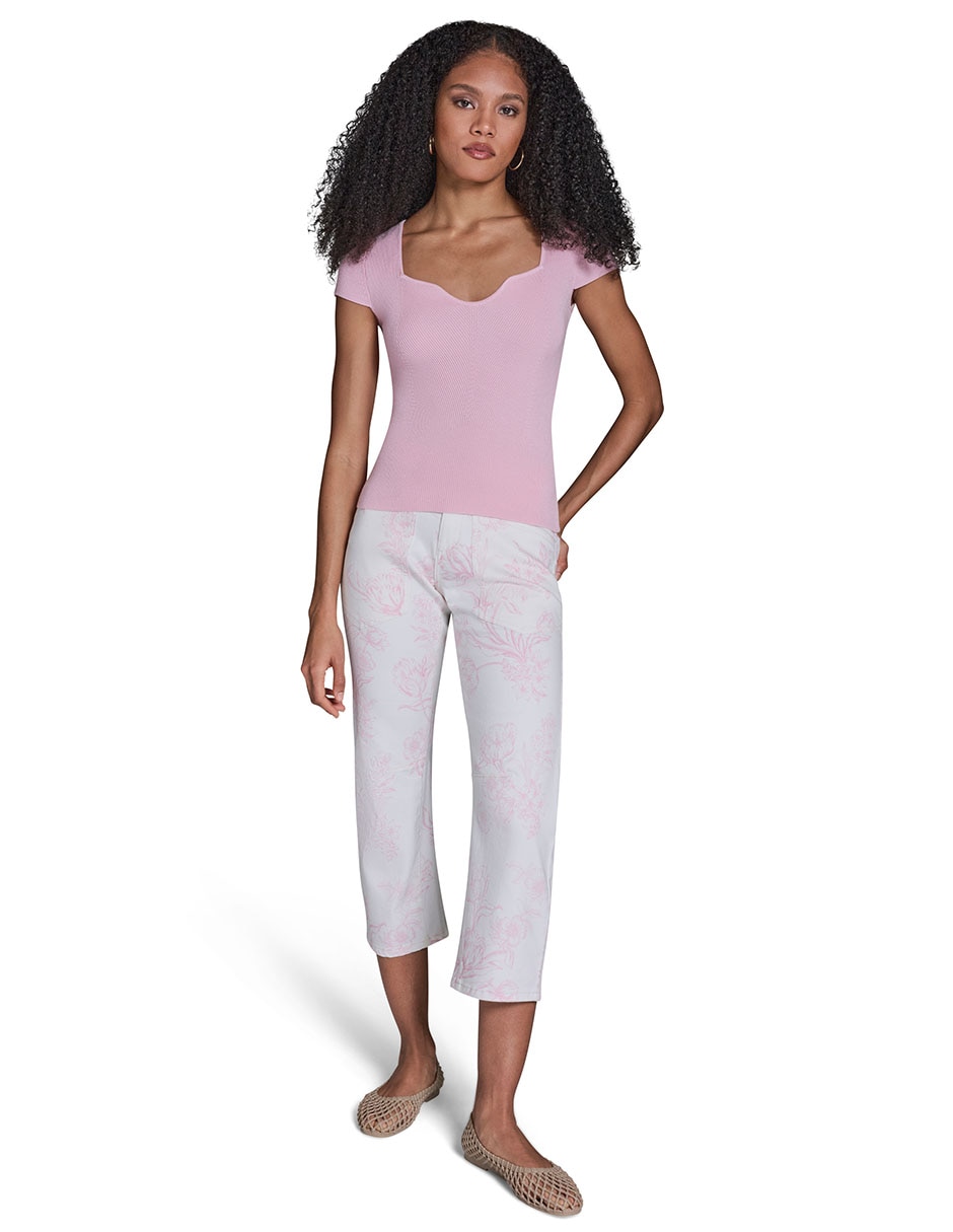 Blusa Bcbg manga corta para mujer