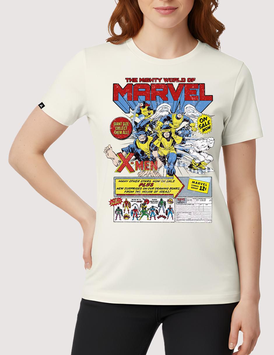 Playera manga corta Marvel - The Mighty World cuello redondo mujer 2
