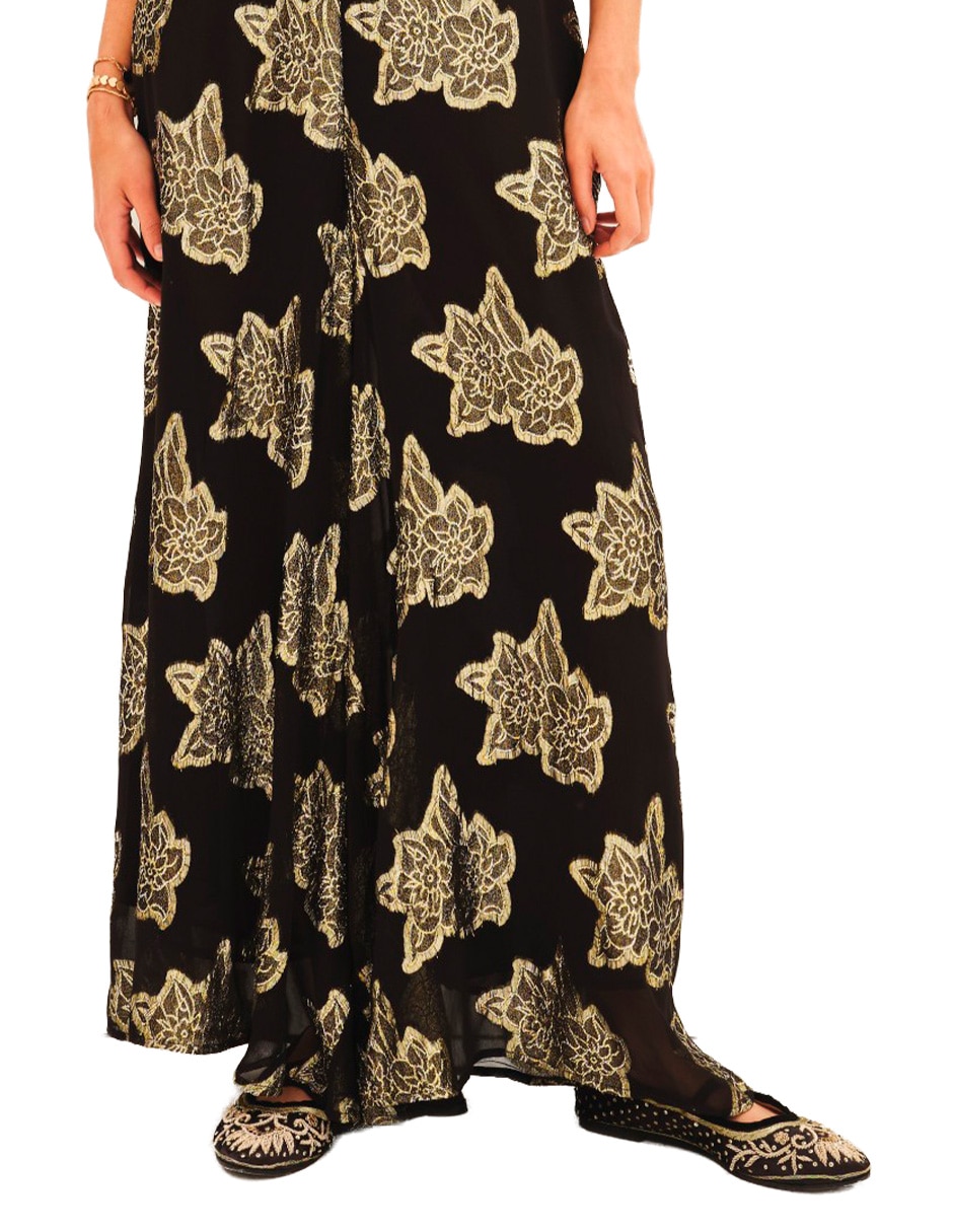 Pantalón de vestir palazzo para mujer