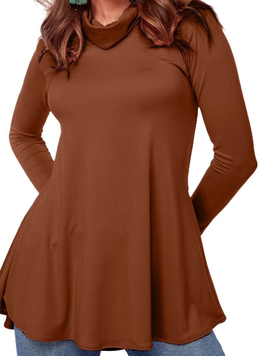 Blusa manga larga para mujer