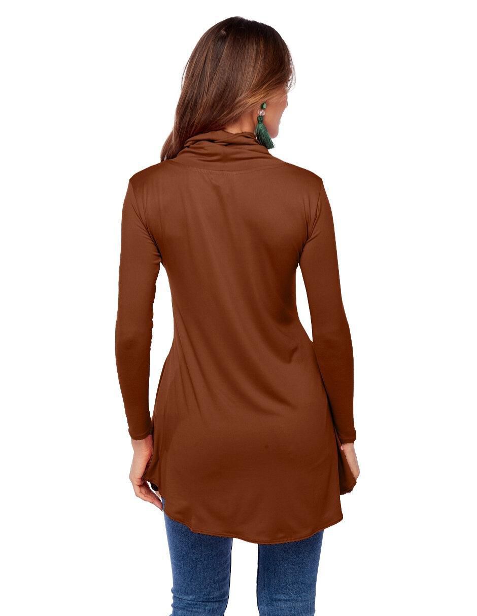 Blusa manga larga para mujer