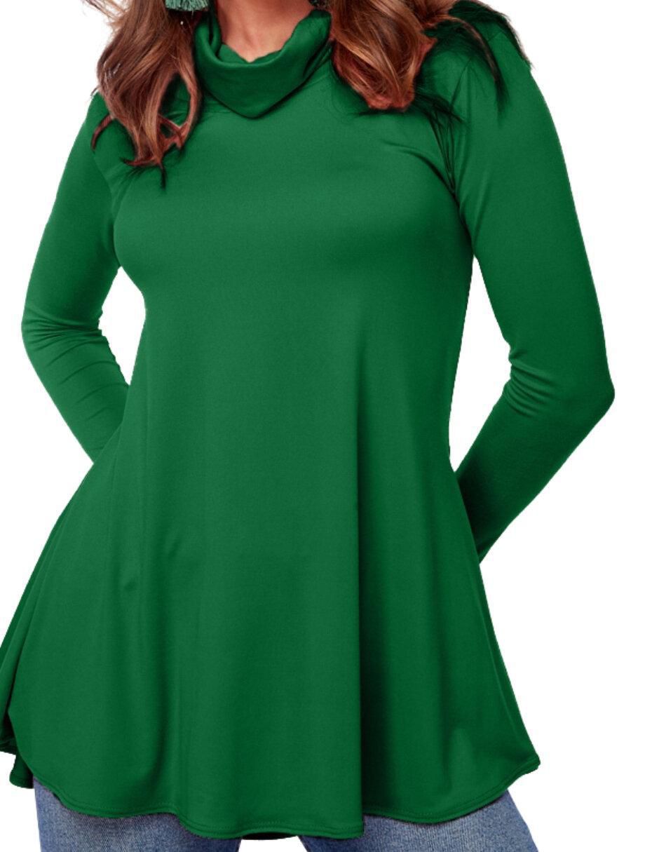 Blusa manga larga para mujer