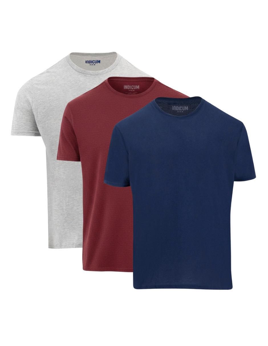 Set playera manga corta cuello redondo mujer