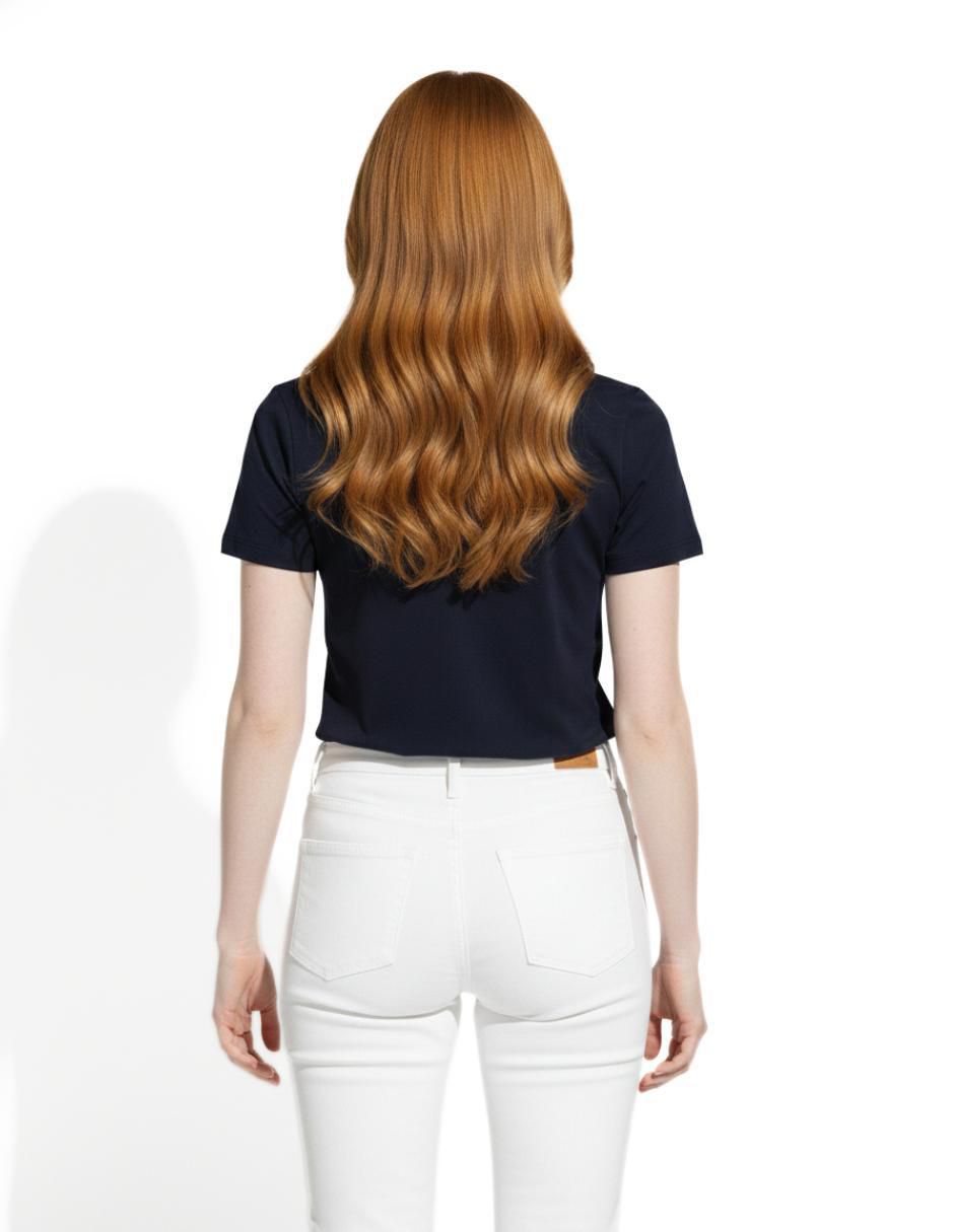 Set playera manga corta cuello redondo mujer 8