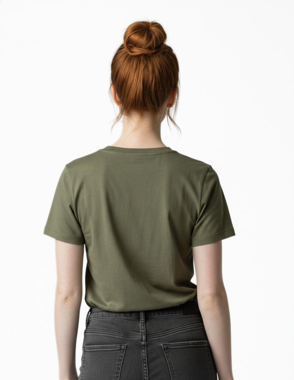 Set playera manga corta cuello redondo mujer 7