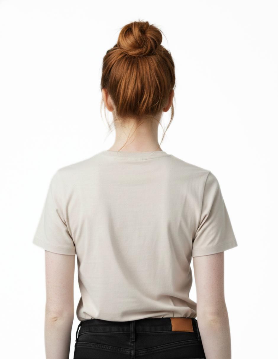 Set playera manga corta cuello redondo mujer 2