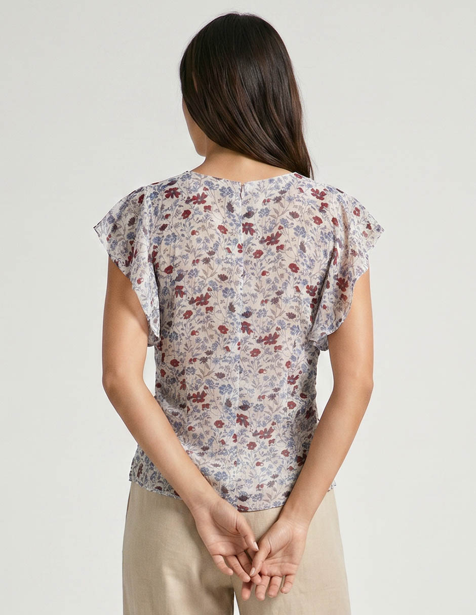 Blusa manga corta para mujer 2