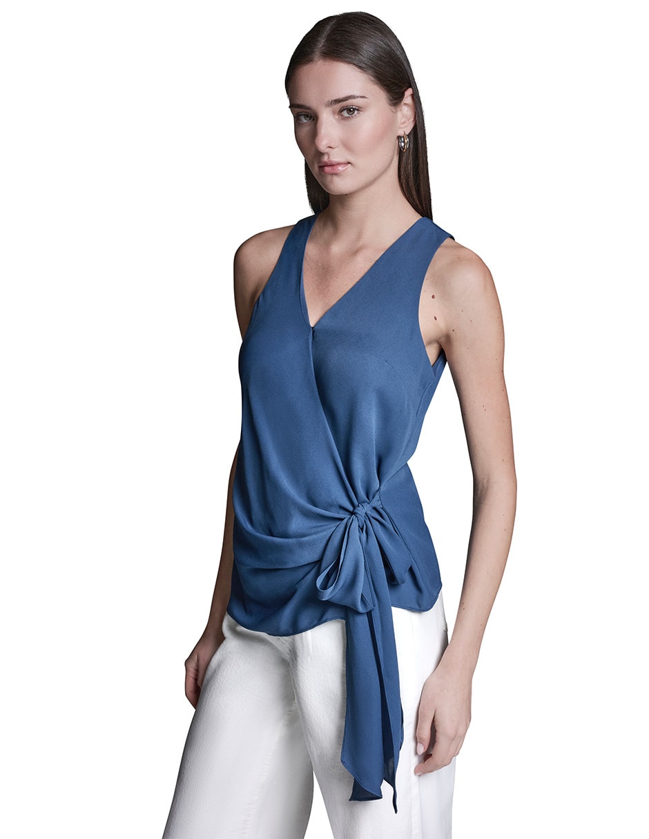 Blusa sin manga para mujer 3