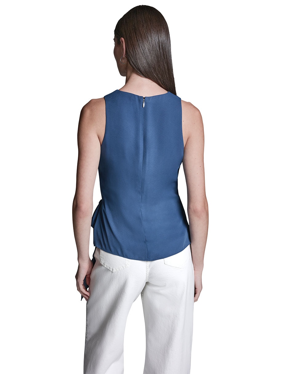 Blusa sin manga para mujer 4