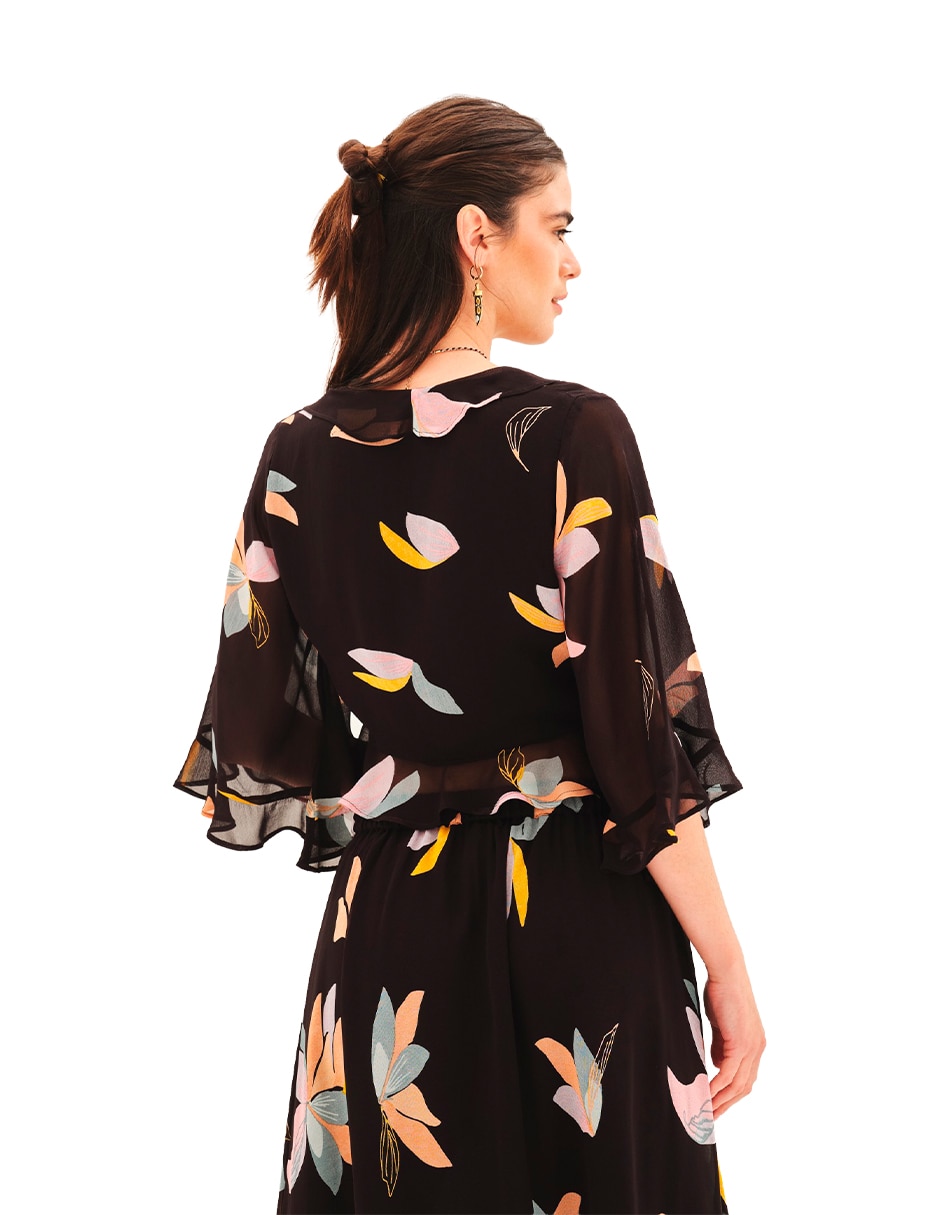 Blusa manga 3/4 para mujer 3