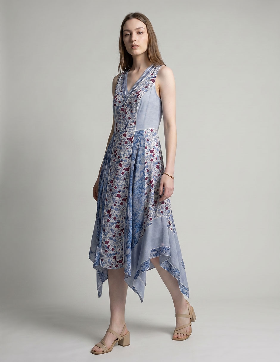 Vestido largo casual para mujer