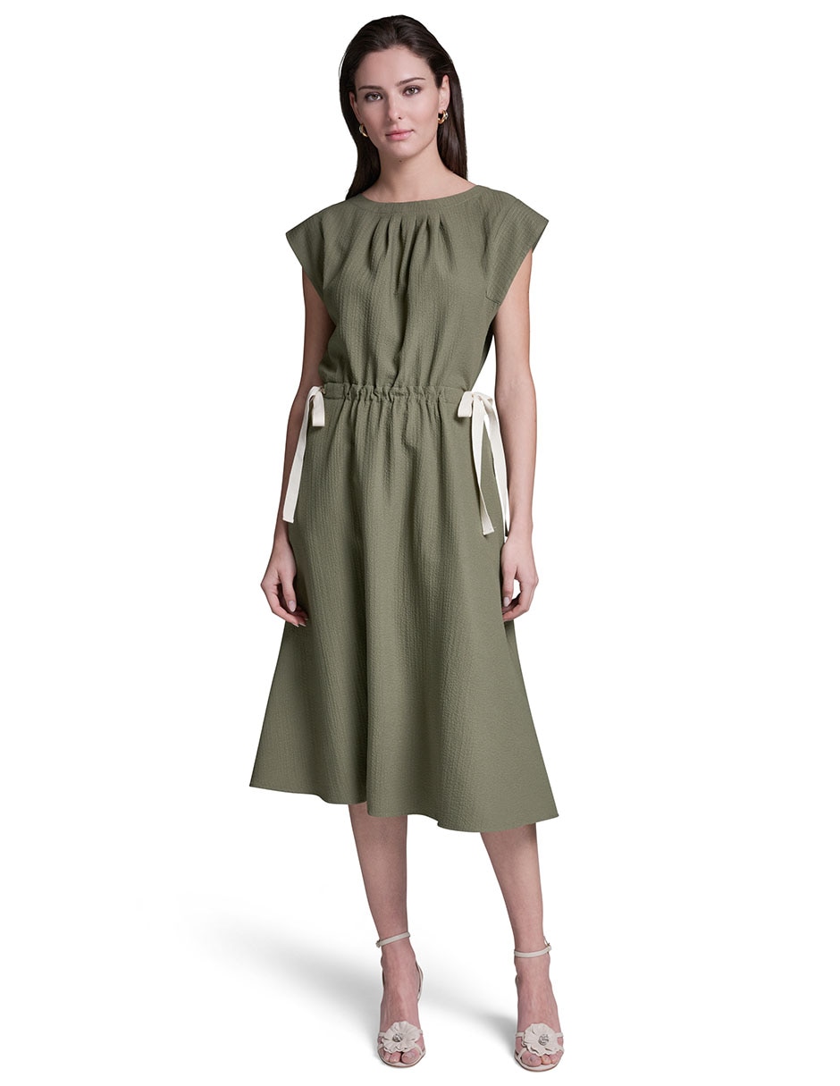 Vestido a la rodilla casual para mujer Vestido a la rodilla casual para mujer