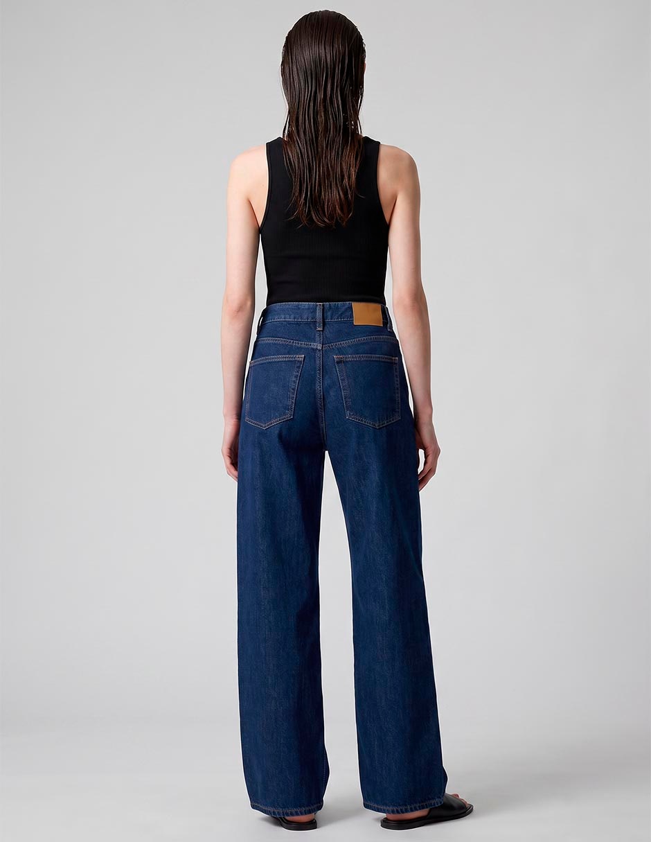 Jeans relaxed wide leg Kur-Kuma para mujer 3