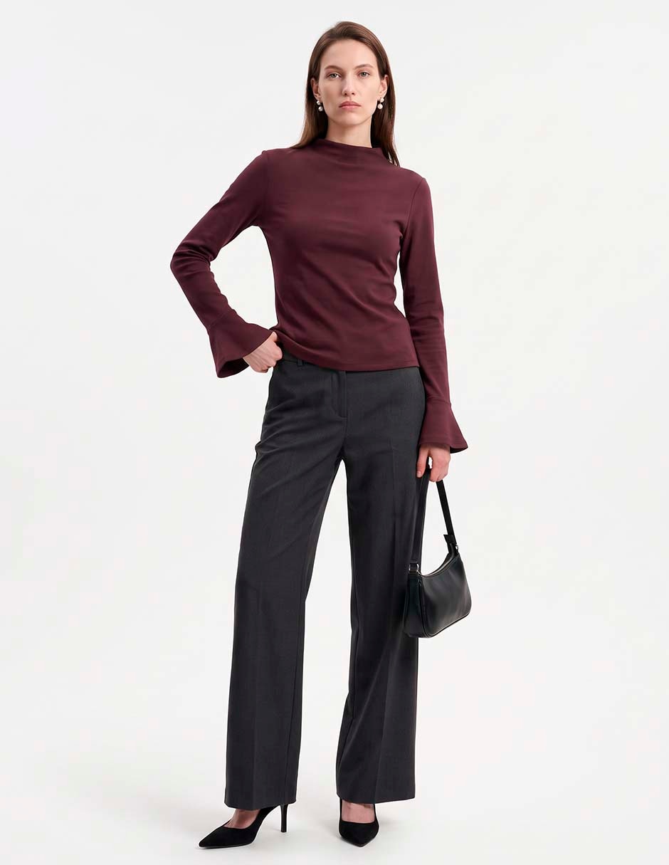 Blusa manga larga para mujer Blusa manga larga para mujer