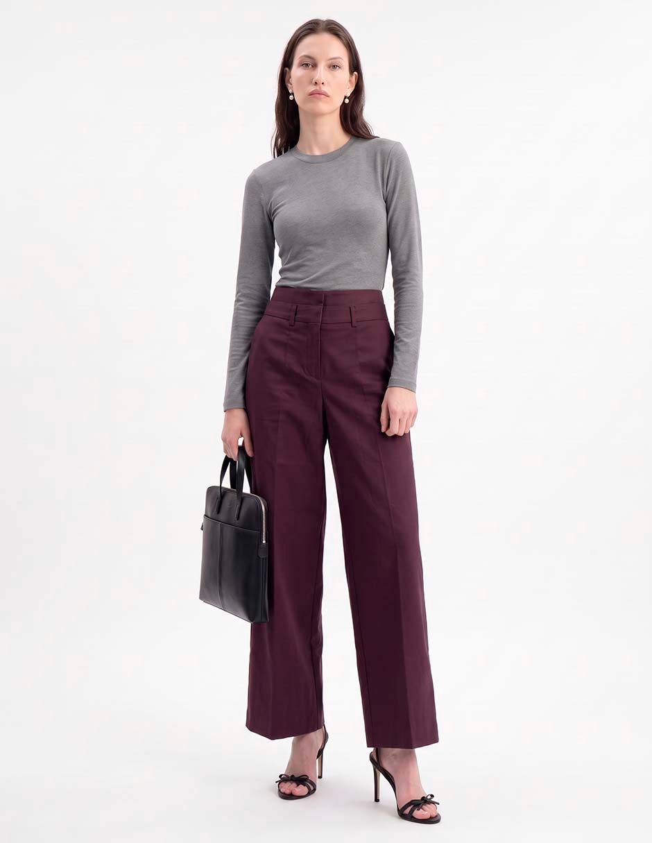 Pantalón straight para mujer 4