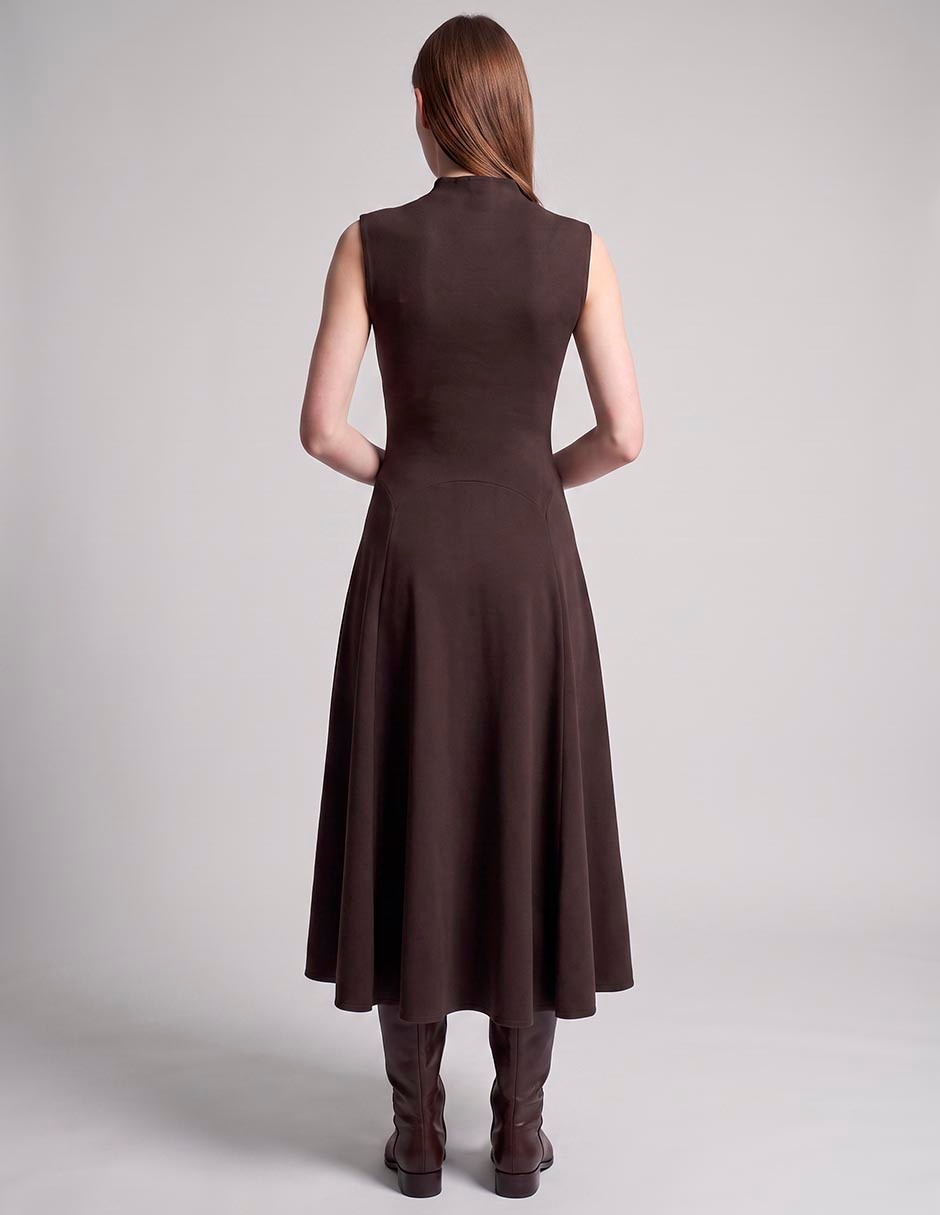 Vestido midi casual para mujer 2
