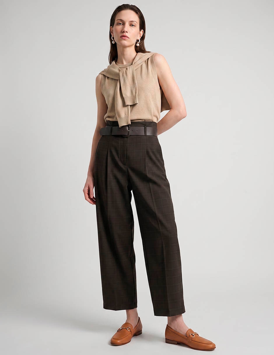 Pantalón coulotte straight para mujer 3