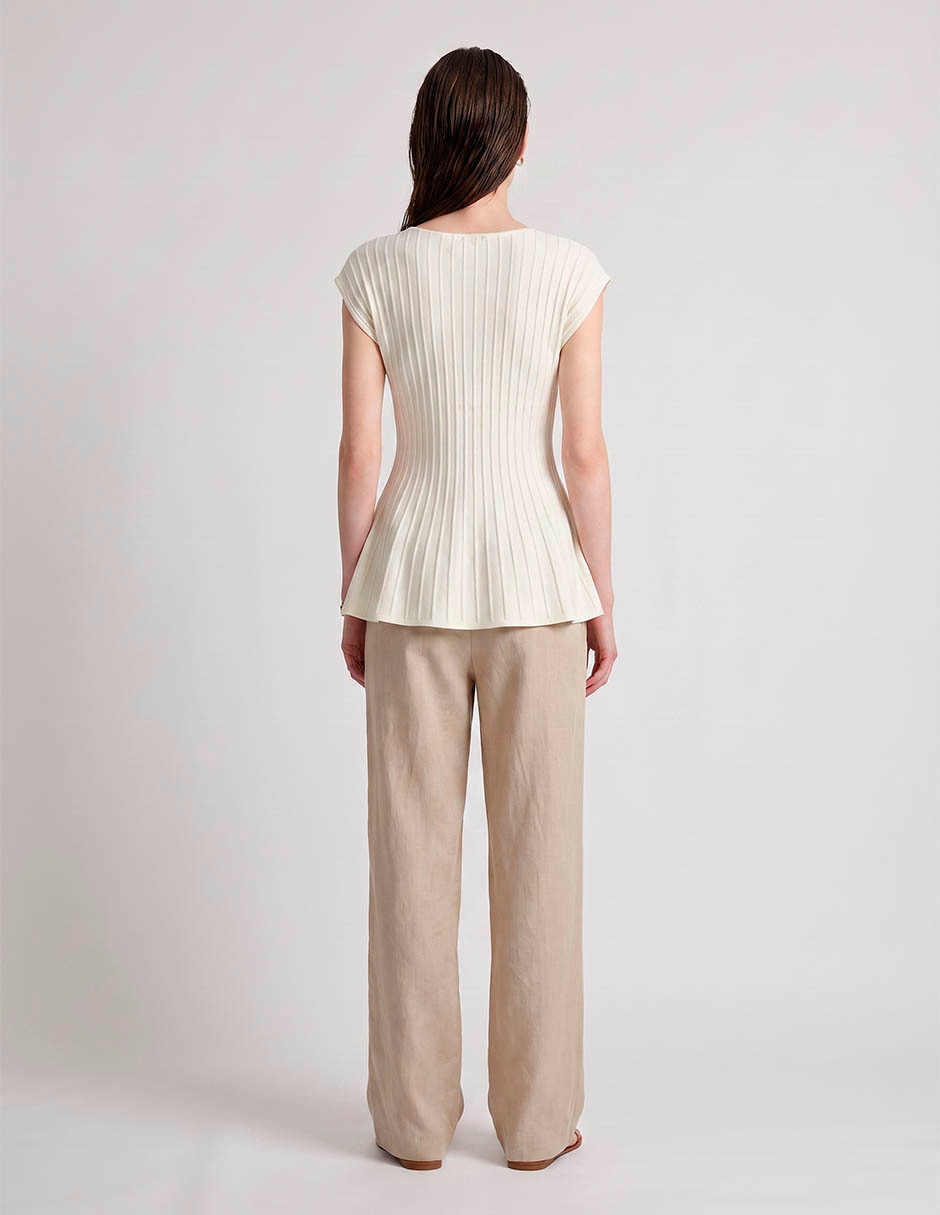 Top cuello ojal 4