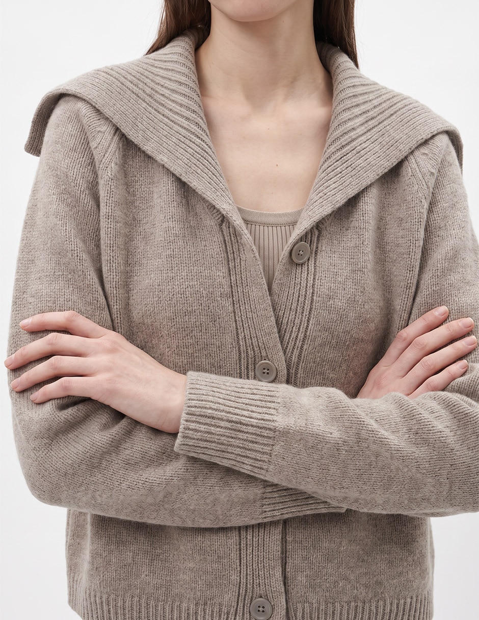 Suéter cuello V para mujer 2