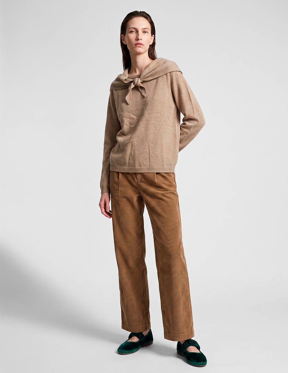 Suéter cuello redondo para mujer Suéter cuello redondo para mujer