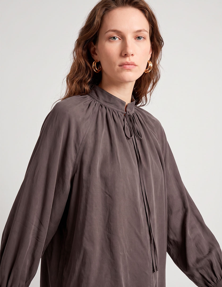 Blusa kur.kuma manga larga para mujer