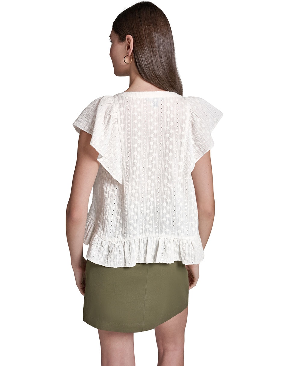 Blusa manga corta para mujer 2