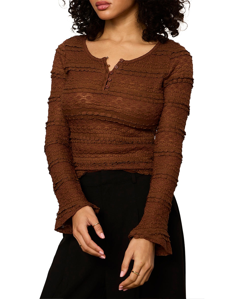 Blusa manga larga para mujer Blusa manga larga para mujer
