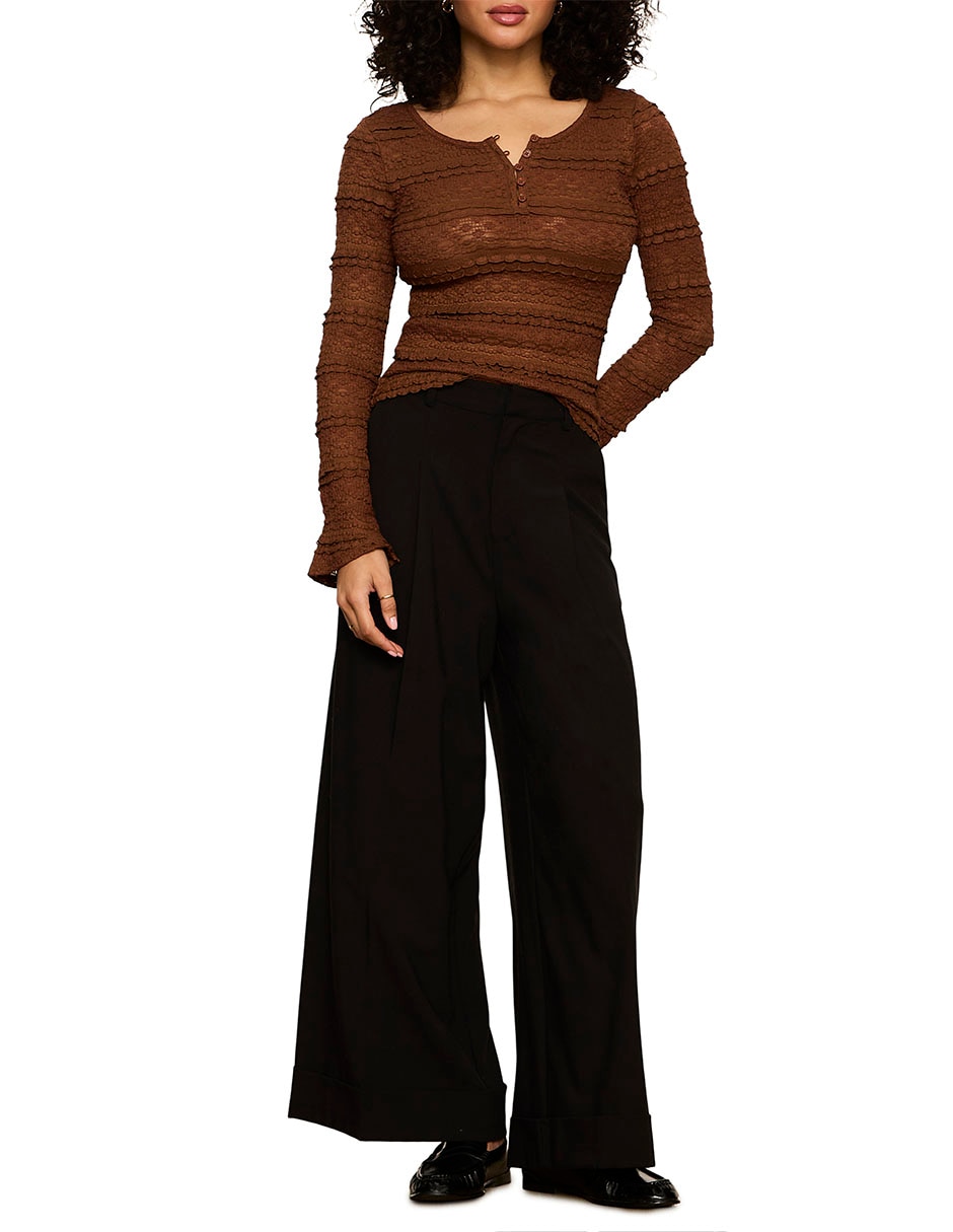 Blusa manga larga para mujer 5