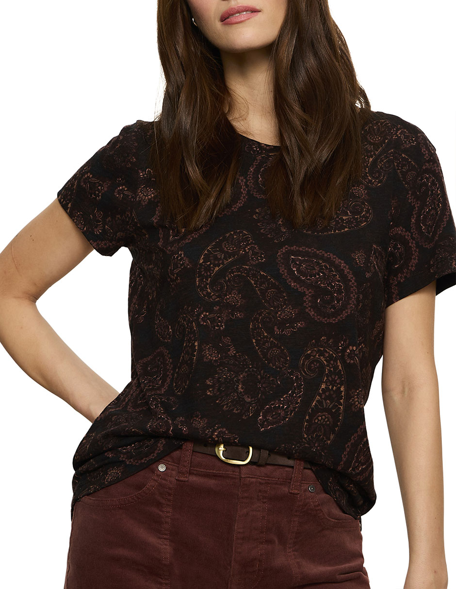 Playera manga corta para mujer 5